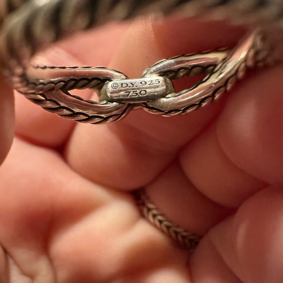 David Yurman ring size 7 cable loop - Picture 7 of 7